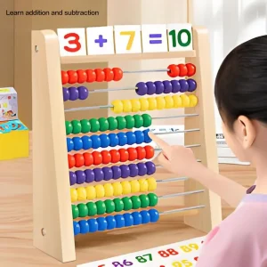 Abacus  Arithmetic Learning Number Ten Calculation Tool