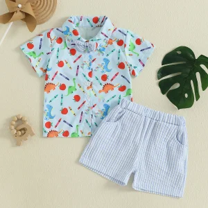 Boys 2-Piece Summer Clothing Set