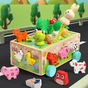 Matching Toys Animals Building Blocks