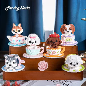 Dog Mini Block Animals Bricks Construction Set