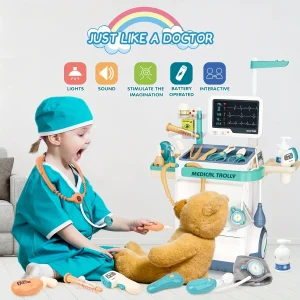 Children's Doctor Set - 26 Pretend Medical Stations