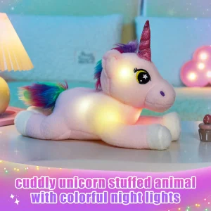 Glowing Unicorn Plush Toy
